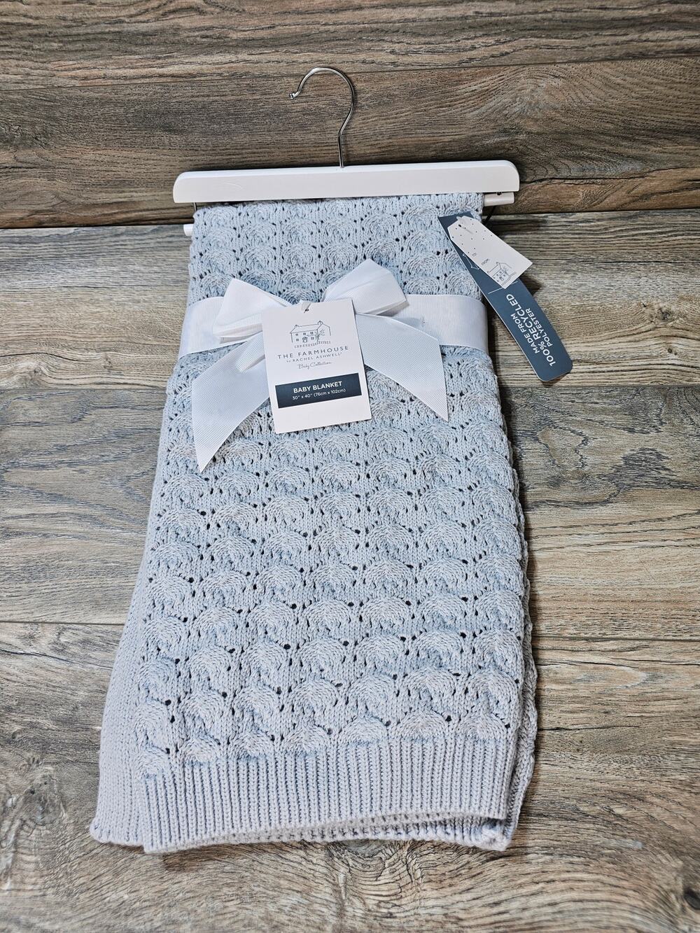 Rachel Ashwell The Farmhouse Knit Baby Blanket